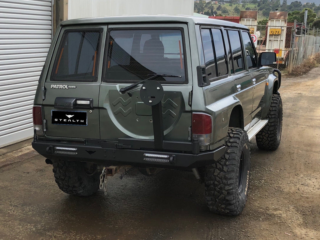 GQ Patrol Stealth Rear Bar Stealth Bars