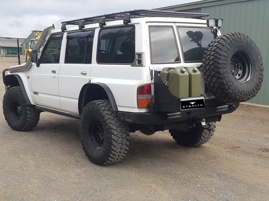 GQ Patrol Stealth Rear Bar – Stealth Bars